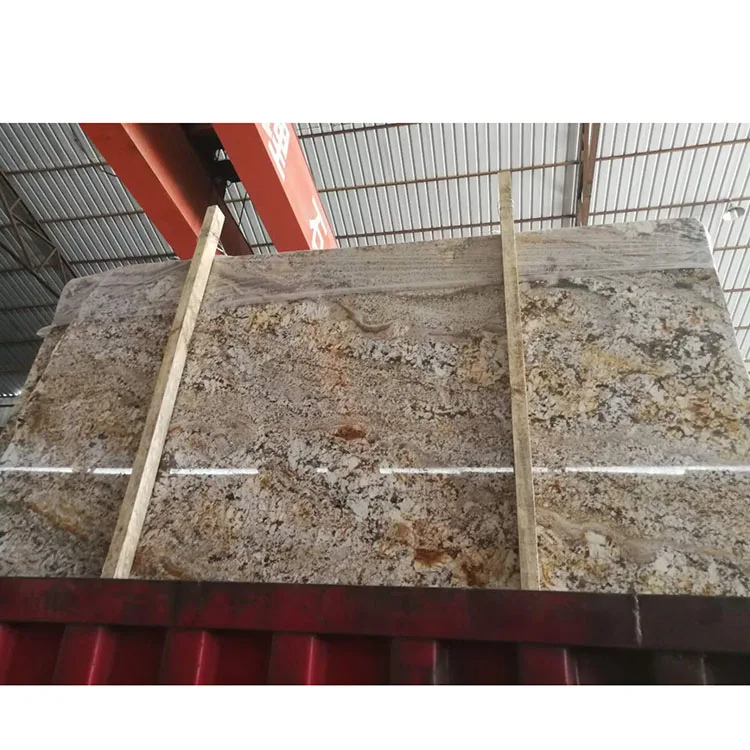 Iberian Vice Sunset Gold Persa Granite Slab Iberian Vice Sunset Gold Persa Granite