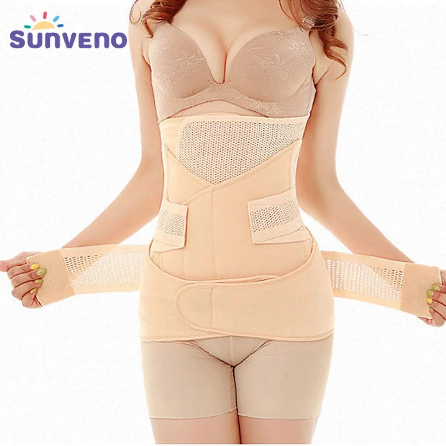 JITIFI Waist Trainer Cincher Trimmer Shaper Belt Tummy Control Belly Slimming Body Sports Girdle Belt