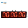 6 inch 6 digits led sports timing install electric timer
