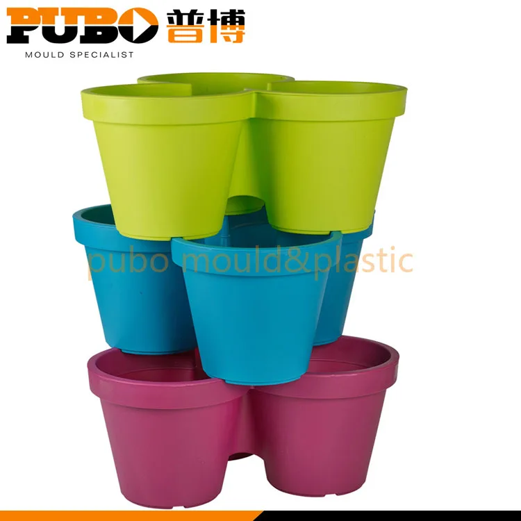 Decorative Plastic Flower Pots Mould Buy Stacking Flower Pots
