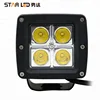 3 inch 3x3 cheap china auto lighting 16w fog truck light wholesale led work light for SUV cars