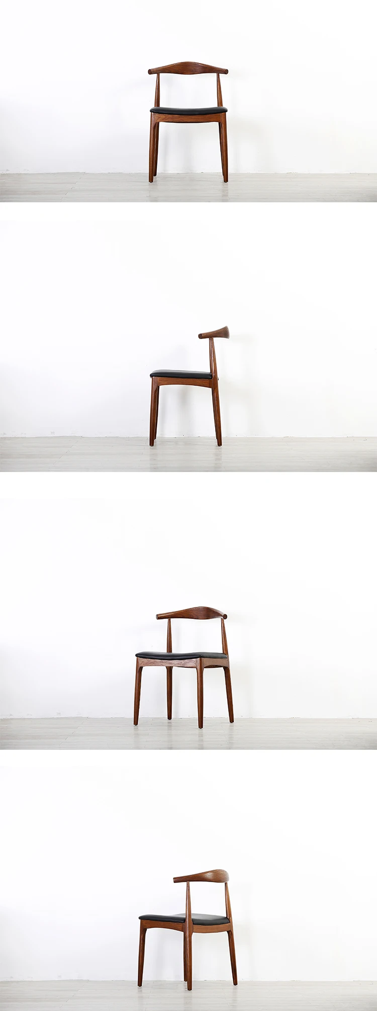 wooden Y chair simple style leisure chair designs for cafe shop