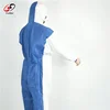 PP nonwoven SMS disposable workshop lab cleanroom clothing COVERALL workwear work suit Safety coverall with hood jacket trousers