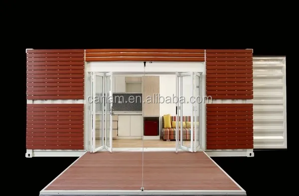 Living container house prefab apartments with residential plan and design