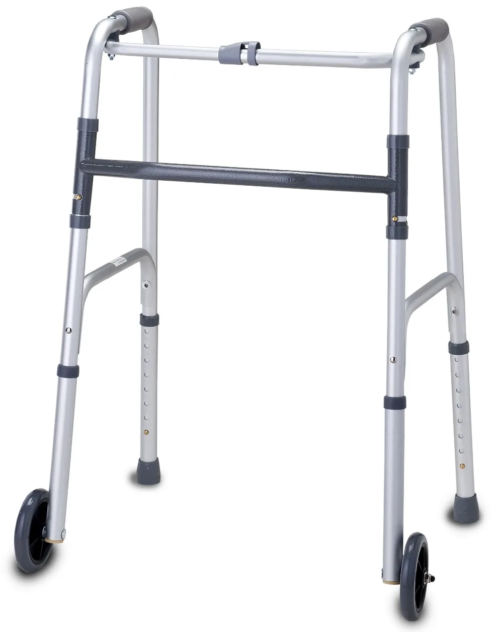 Folding Adult Walker With Handle Rollator Chrome Steel Walker Buy Moving Walkeraluminum 7059