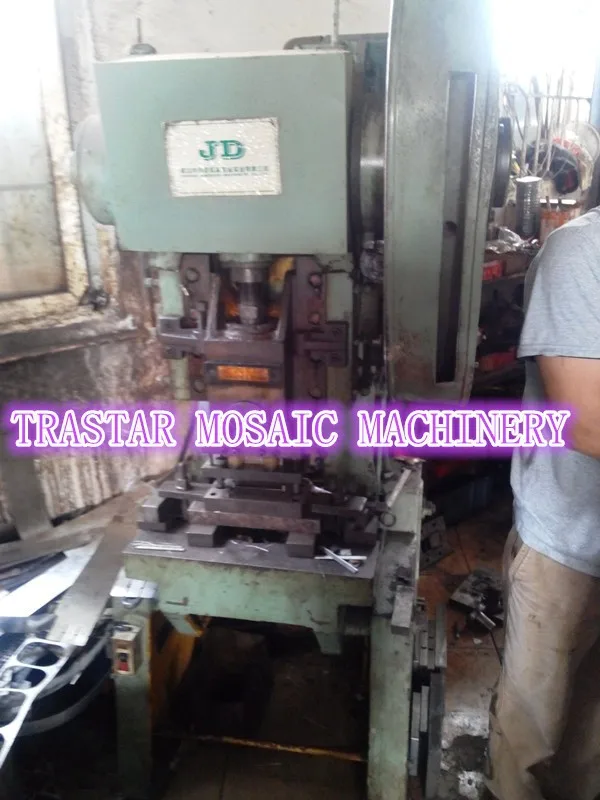 China High Quality Aluminium Metal Mosaic Tile Producing Machine For Making Metal Mosaic Tile