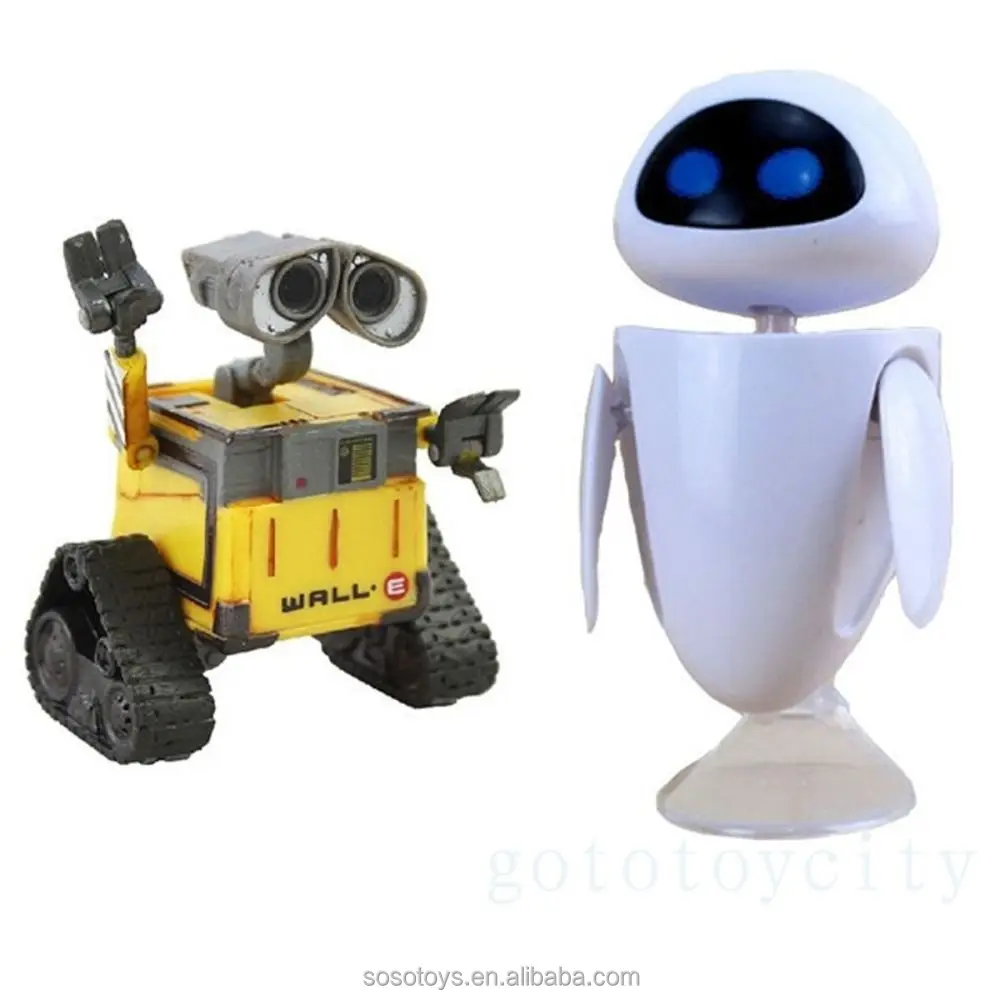 Disney Pixar Wall E And Eee Vah Eve Set Of 2pcs Mini Action Figure New In Box Statues Statues Bobbleheads Rayvoltbike Com