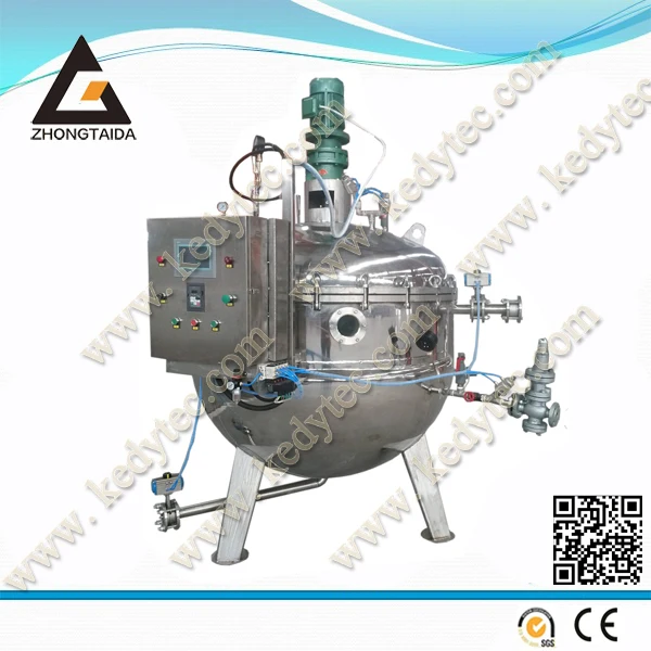 Tilting Steamheating Jacketed Kettle / Jacketed Boiler With Scraper