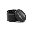 Beautiful 50mm Cheap Zinc Herb Crusher Wholesale Novelty Design 3 Parts Smoke Herb Grinders