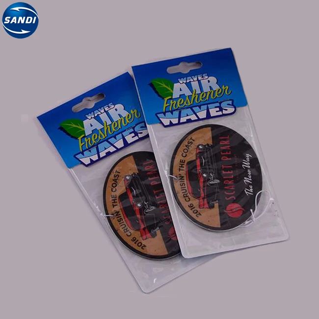 High Quality Advertising Custom Paper Air Freshener Car Buy Air