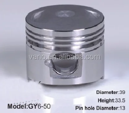 piston motorcycle gy6 50cc piston 39mm 139FMB