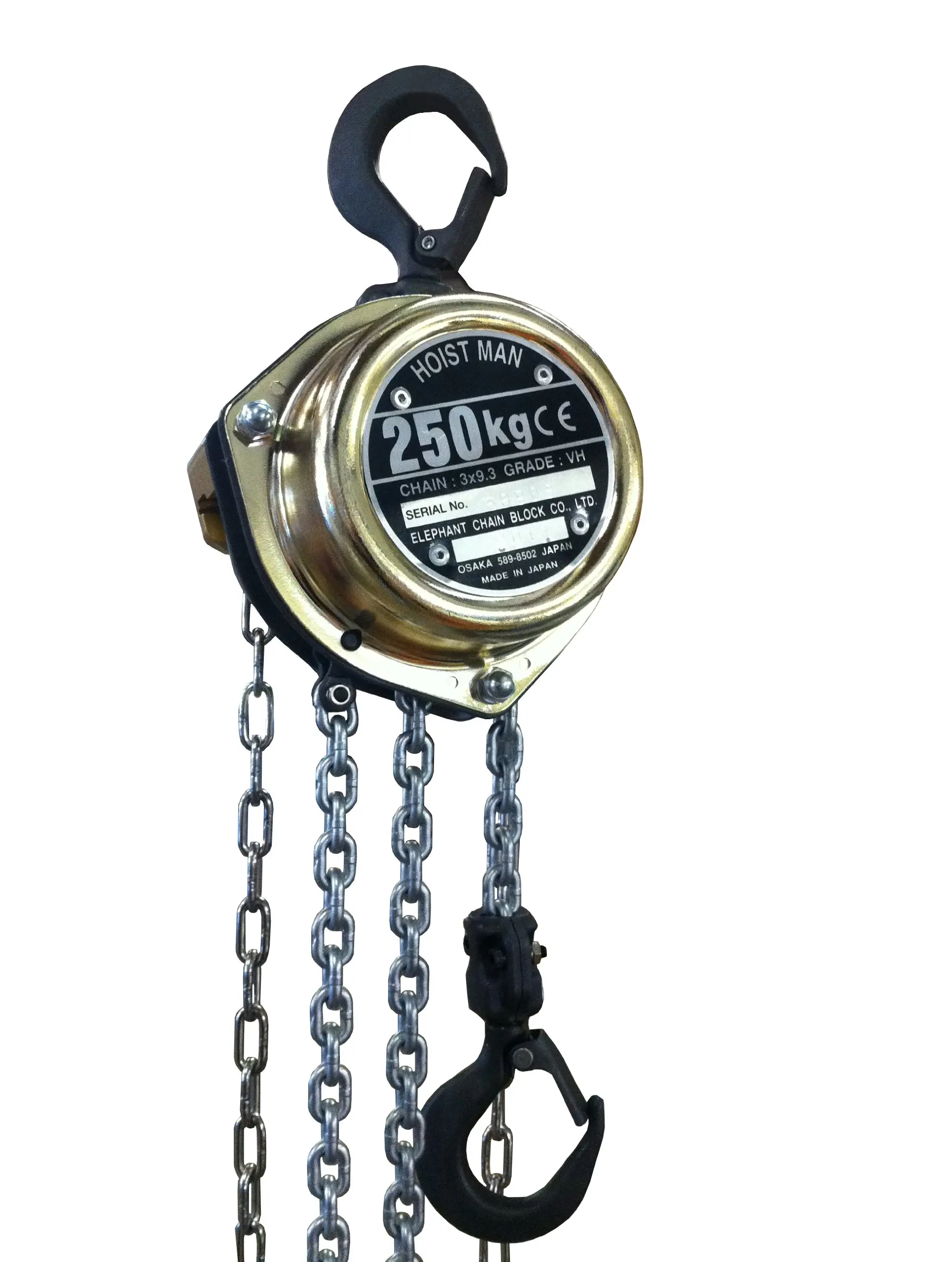 Lifting hand Chain Pitch width. Ultra Chain.