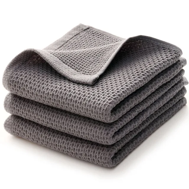 small white hand towels