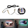 60leds/m 3528 SMD Non-Waterproof Tape TV Background USB Powered 5V RGB LED Strip light With Remote Controller