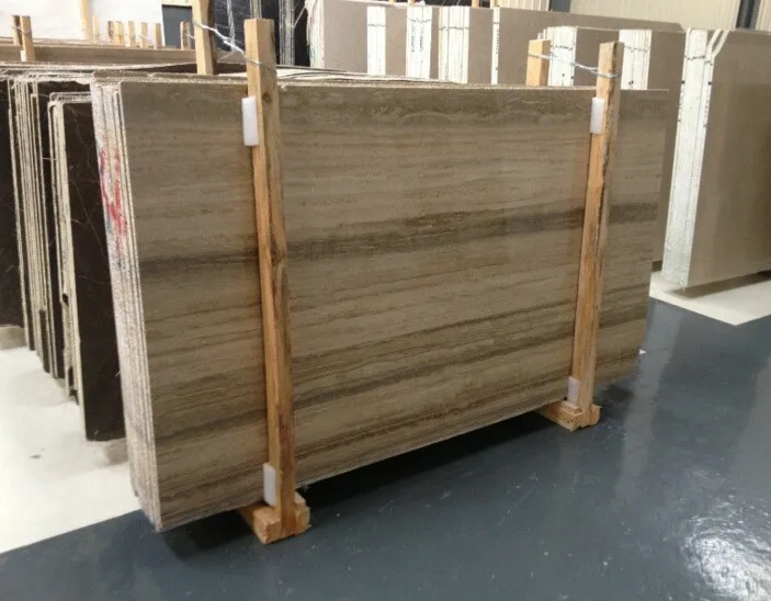 Wholesale Marble Slab Persian Silver Grey Travertine Slabs Special