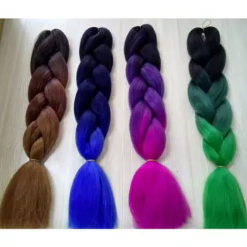 Best Quality Blue Color Yaki Xpression Synthetic Hair Braids Best Quality Blue Color Yaki Xpression Synthetic Hair Braids