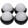4 Pack Ice Ball Maker - Create Your Own Super Sized 2.5 Inch Slow Melt Ice Spheres - Premium Silicone - Funnel Included