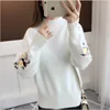 Wholesale Knitted Wool Lady Cashmere Plain Pullover Woman Sweater