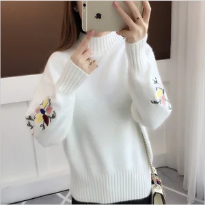 Wholesale Knitted Wool Lady Cashmere Plain Pullover Woman Sweater Wholesale Knitted Wool Lady Cashmere Plain Pullover Woman Sweater