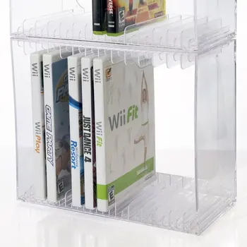 Personalizada De Fábrica De Plástico Estándar De Cd Casos Acrílico Dvd
