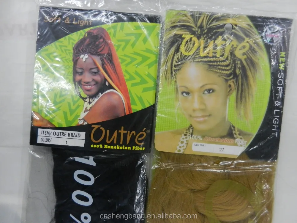 Outre Braids,Soft And Light Hot Water Braids,Yaki Braiding 82",165g