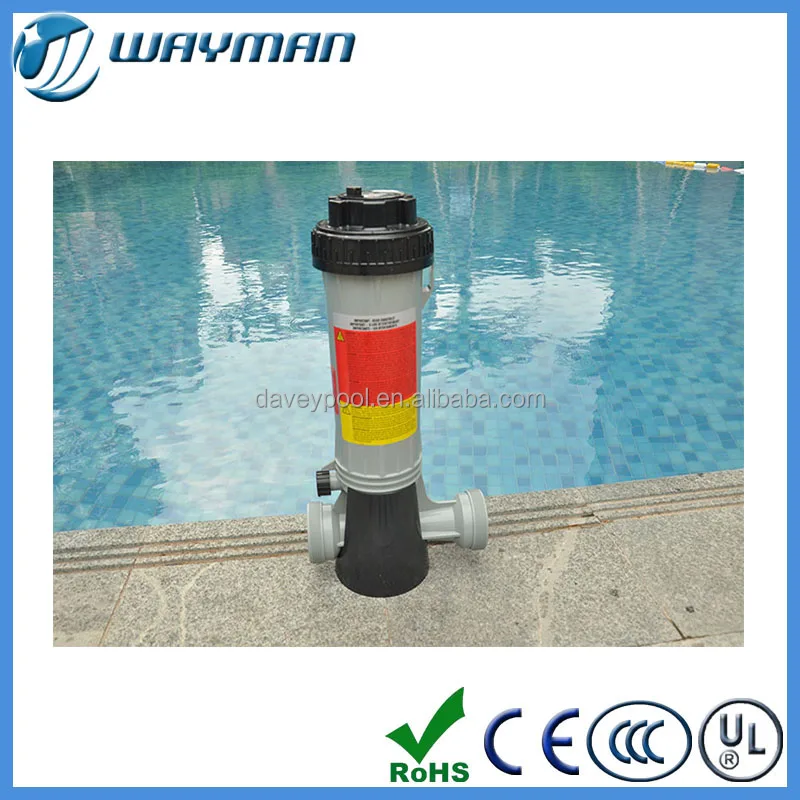 Plastic Automatic In Line Chlorine Feeder For Swimming Pool Buy