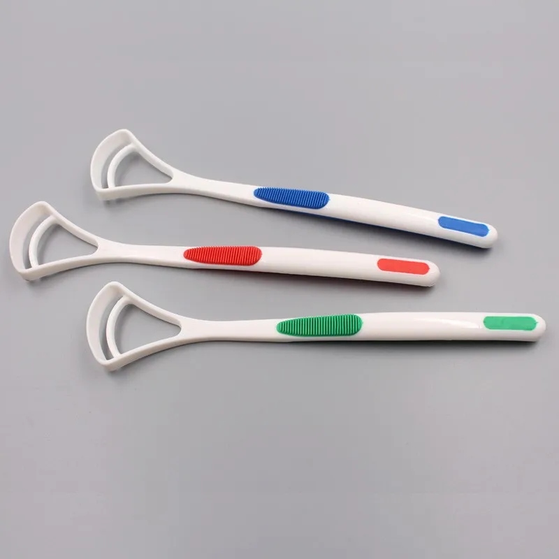 Antimicrobial Plastic Tongue Scraper For Oral Cleaning Buy Tongue