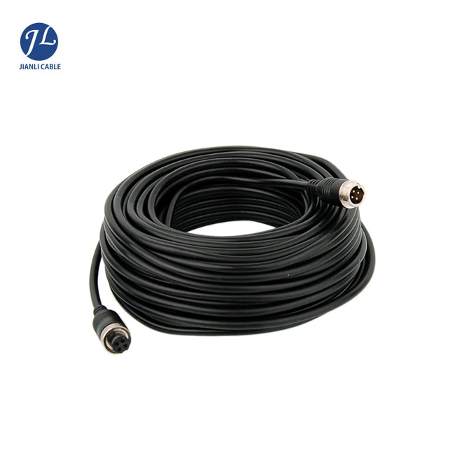 4 Pin Aviation Cable Oem Service Ip67 Waterproof Vehicle Side View