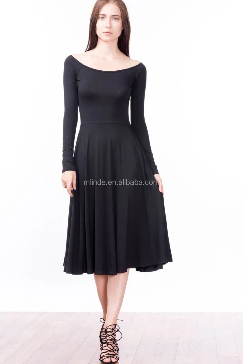 black dress simple design