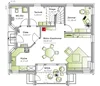 Easy and fast build, different design, private family house prefabricated