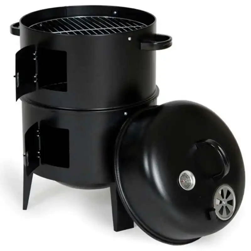 3 In 1 Multifunction Charcoal Bbq Smoker Grill - Buy Smoker Grill,Bbq ...