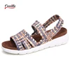 2019 Women Flat Sandals Women Summer Beach Slingback Sandals Jelly Shoes