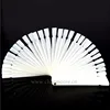 50 pieces blank fake nail tips for nail art practice polish display low moq