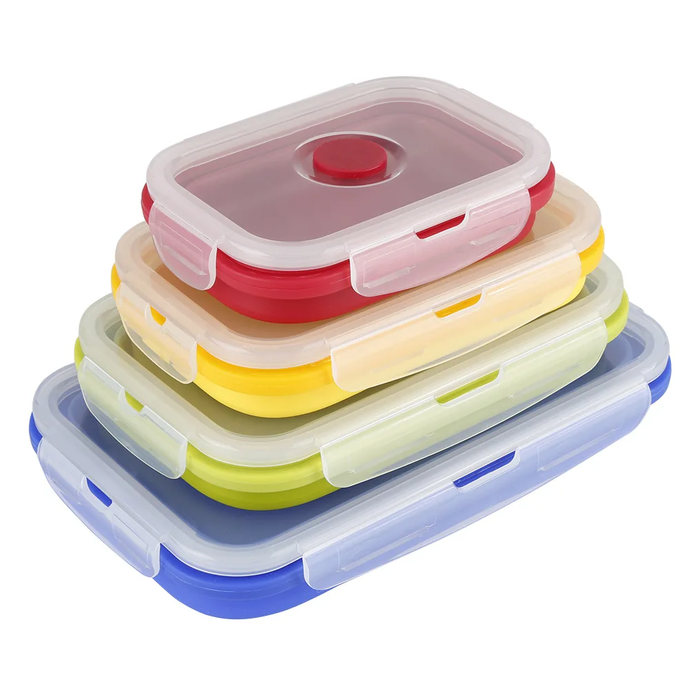 Manufacturer Supply Bpa Free Baby Food Storage Containers Collapsible