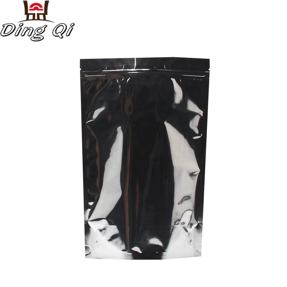 Stock aluminum foil stand up plastic bags for food