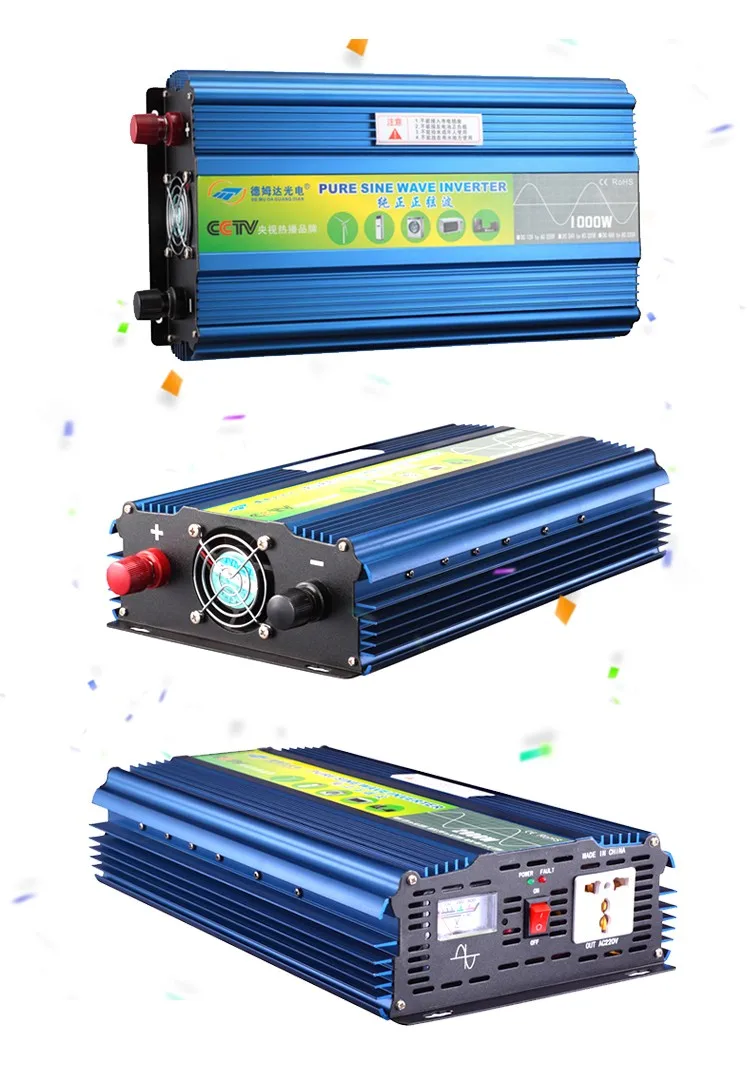 Pure Sine Wave Inverter Dc 24v Ac 220v/230v Power Inverter 1000w - Buy
