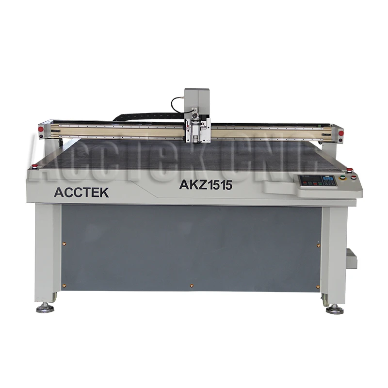 Oscillating knife cutting machine