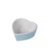 Heart-Shaped Ramekins , olive oil heart shaped dipping dish Set of 2 Heart Ramekins,heart shape cheap price ceramic chafing dish