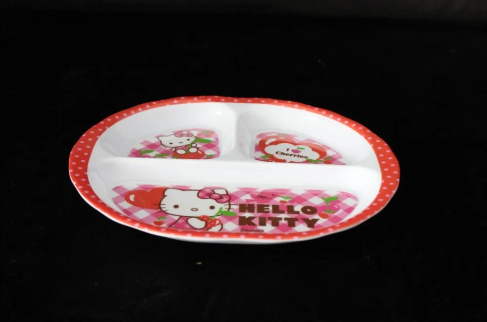 kid's 100%melamine meal plate