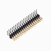 2.54mm right angle Half Gold pin header