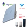 EU/UK/US 2 Gang 86*86 WiFi Smart Home Switch with ALexa Google Voice Control, App Remote ON/OFF Control wifi light switch usa