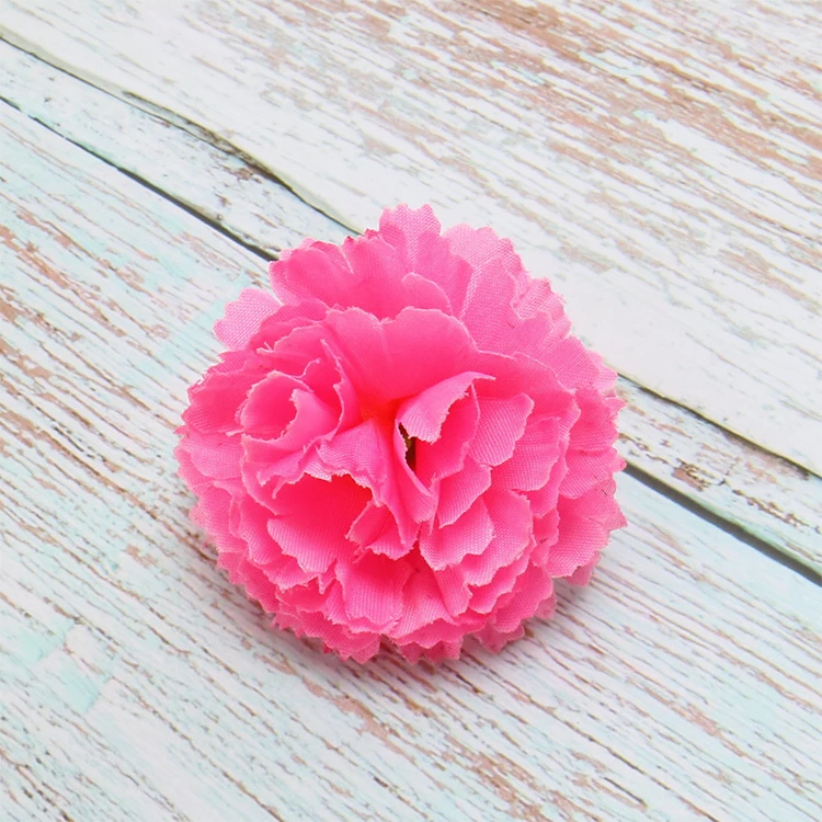 Cheap Beautiful Colorful Bulk Mini Silk Flower Heads Artificial