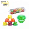 Manufacturer Bag Packing Plastic Cup Jelly Lychee Assorted Fruit Flavor Canned Pudding