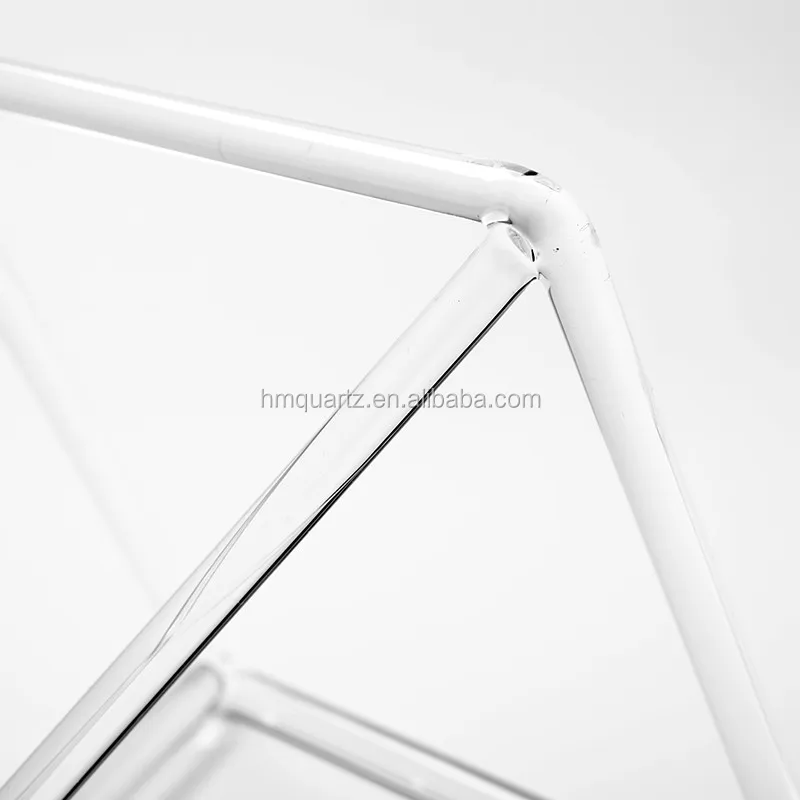 HM Transparent Quartz Glass Singing Pyramid