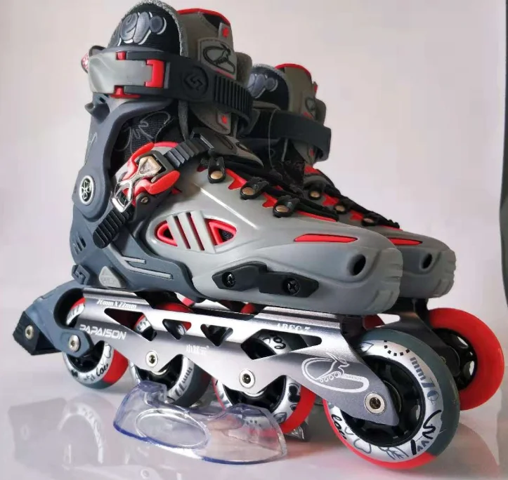 2018 Aluminium Adjustable Abec7 Bearing Flat Inline Skates Freestyle