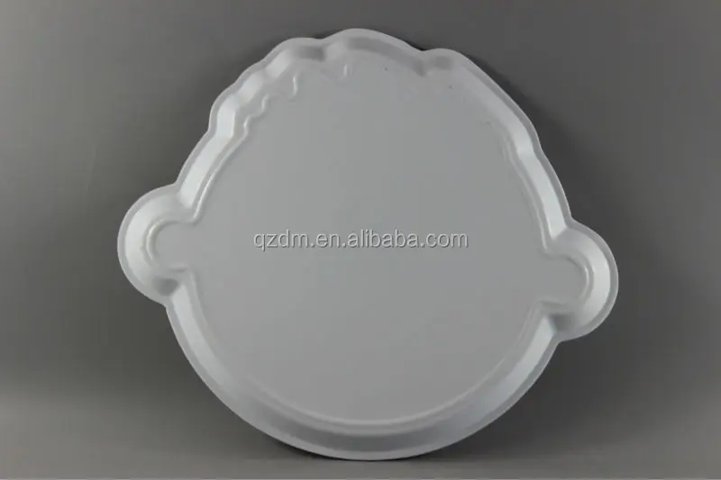 Baby Face Shaped Melamine Tray For Kids
