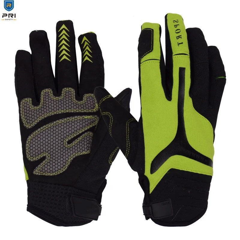 Full Finger Padded Palm Grip Riding Cycling Bicycle Gloves Buy