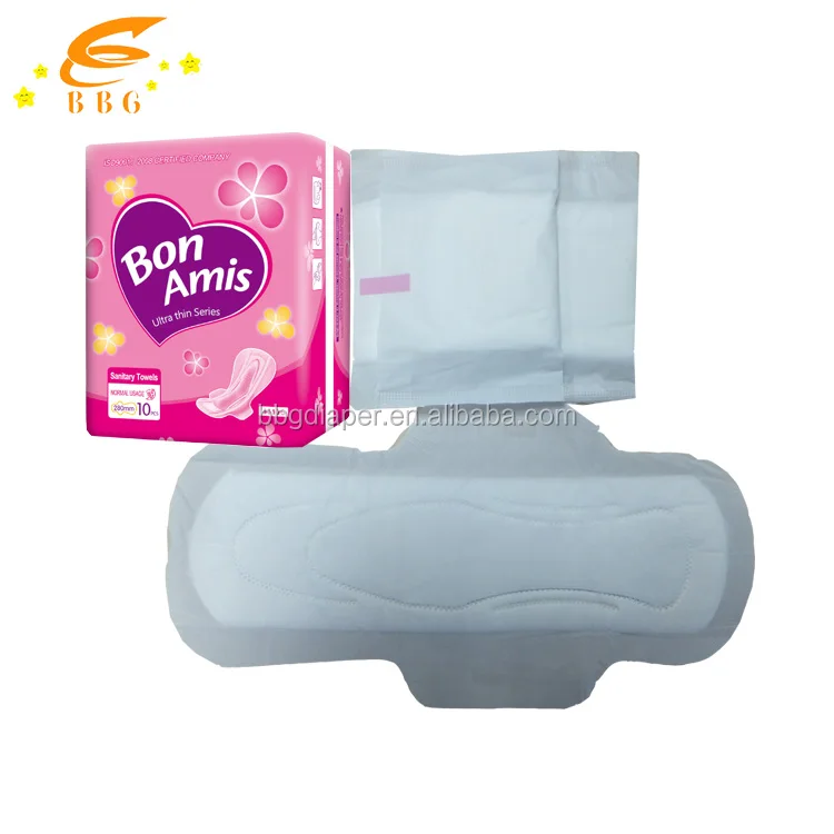 
wholesale perforated plastic lady sanitary napkin with negative ion super competitive price sanitary pad 