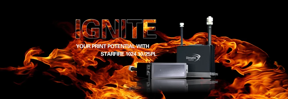 Spectra StarFire 1024 10pl/25pl print head outdoor & indoor large format inkjet solvent printer ultra star 3304