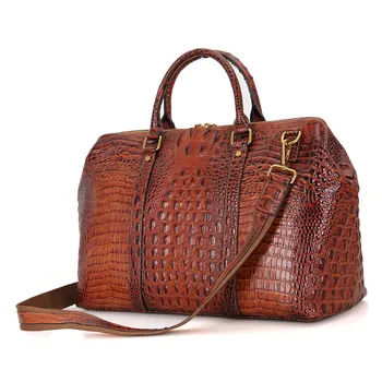 6003b New Arrival Fashion Vintage Genuine Leather Las Duffle 6003b New Arrival Fashion Vintage Genuine Leather Las Duffle Handbag
